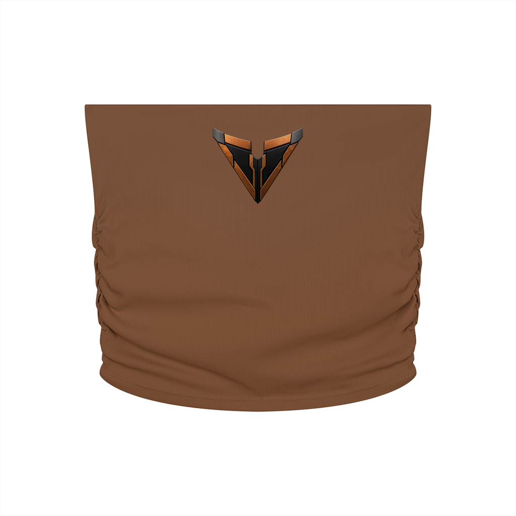 Women’s Ruched Cropped Yoga Tube Top
