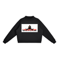 Universe Essential Fleece Mock-Neck Crew Sweatshirt