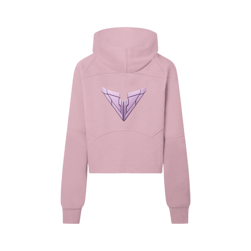 Cropped Half-Zip Hoodie
